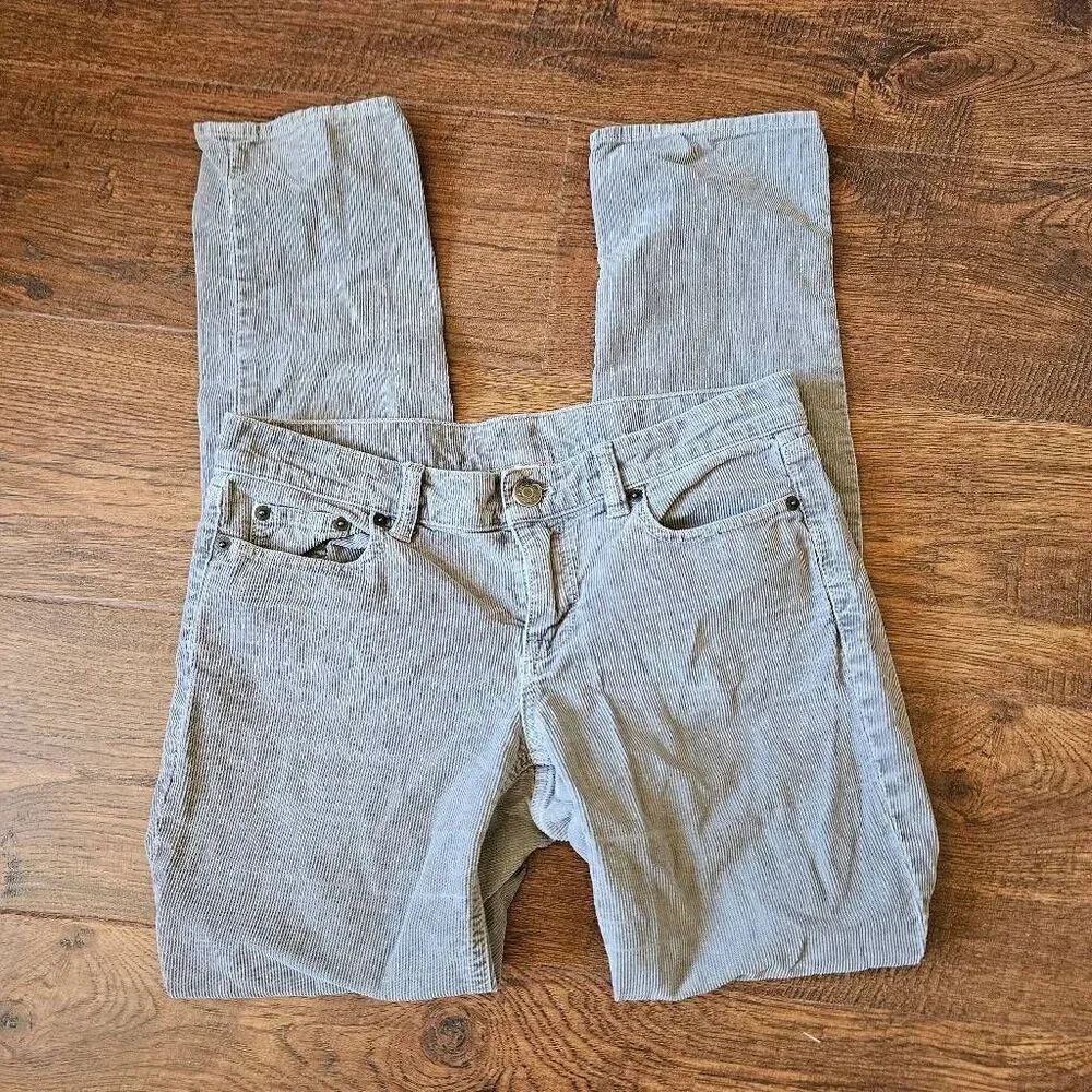 J. Crew City Fit Matchstick Skinny Corduroy Jeans